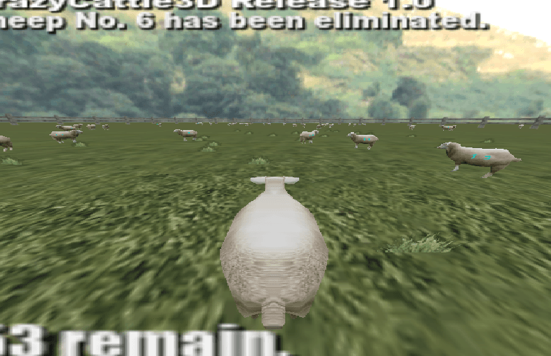 Crazy Cattle 3D Battle Royale Gameplay Screenshot